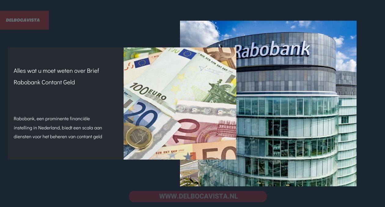 Brief Rabobank Contant Geld
