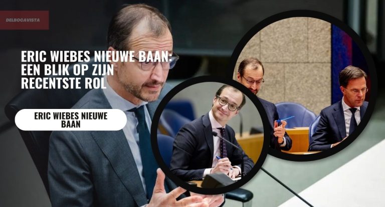 Eric Wiebes Nieuwe Baan: Een Blik Op Zijn Recentste Rol