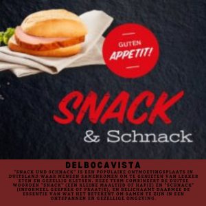 Snack und Schnack Een Unieke Mix van Eten en Gezelligheid in Duitsland