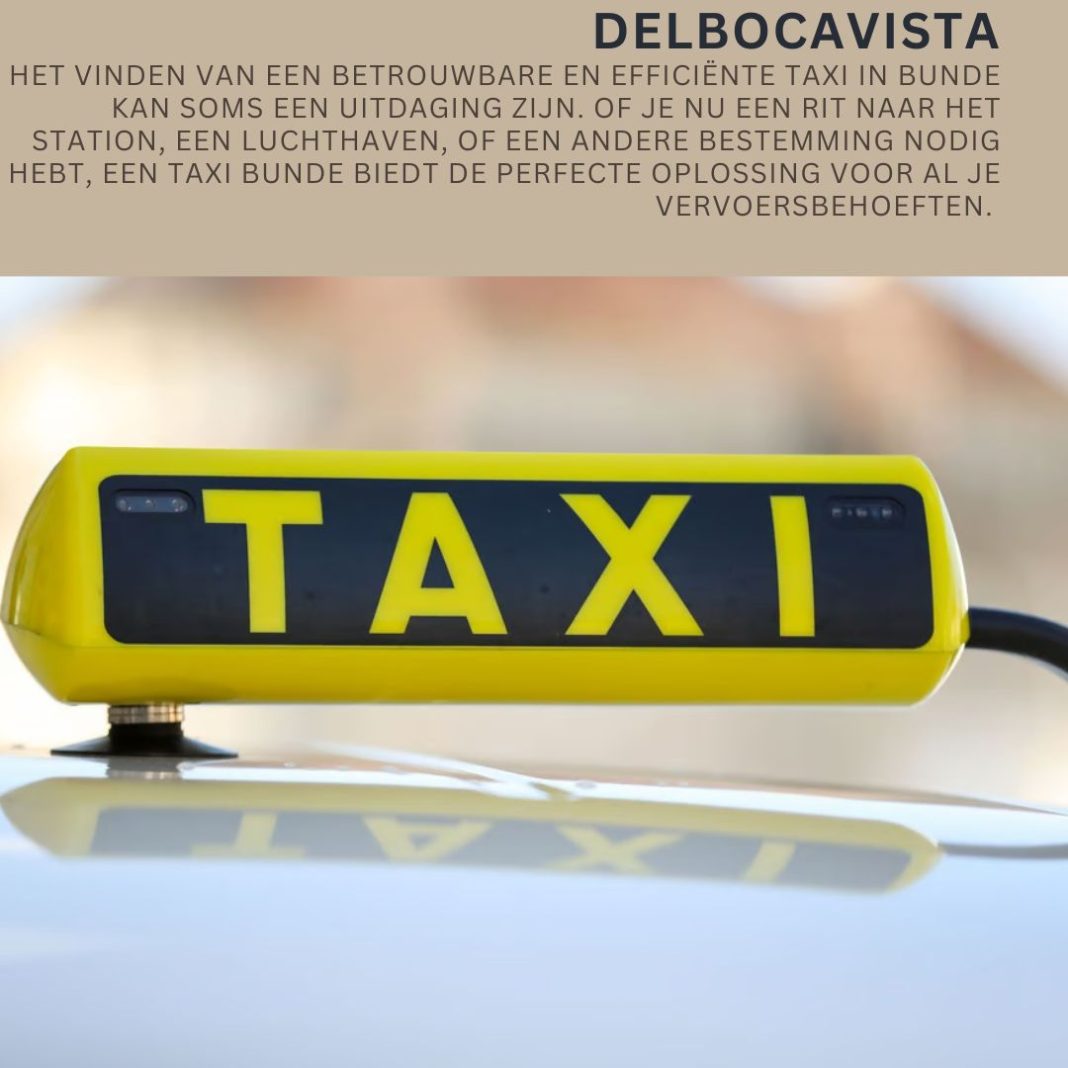 _Taxi Bunde Jouw betrouwbare vervoeroplossing in en rond Bunde (1)